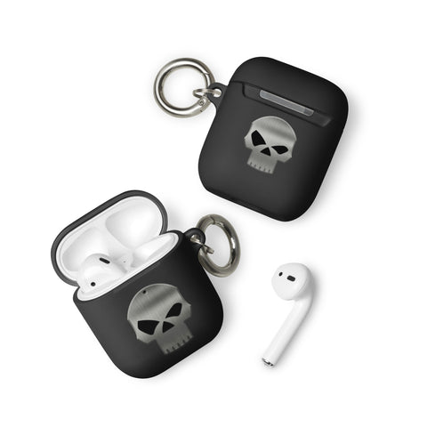 Protective case for AirPods® - Skull Metal