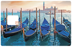 Venice, the gondolas - credit card sticker